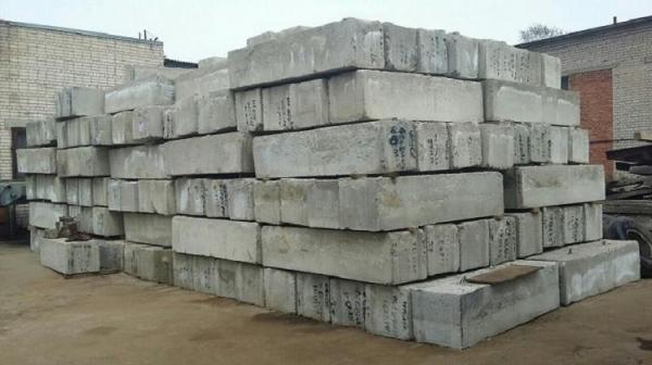 Блоки Фундаментные ФБС 24 БУ и новые, продажа и демонтаж